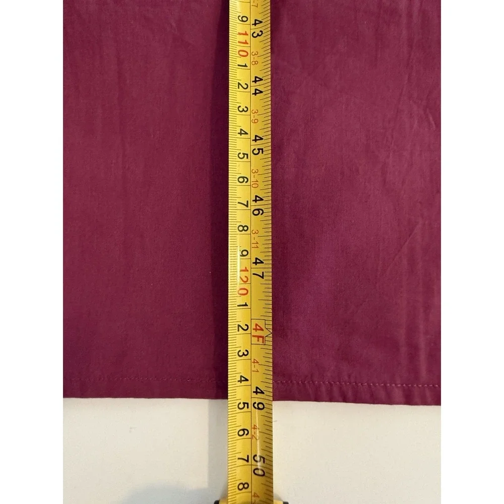 STS Sail to Sable 100% Cotton Maroon Caftan Dress XS Resort Preppy NWT $188 - Picture 13 of 15
